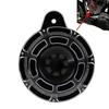 Motorcycle Black/Chrome Horn Cover CNC Aluminum Horn Assembly For Harley Touring 1991-Later Big Twin Sportster XL 883 1200 07-Up