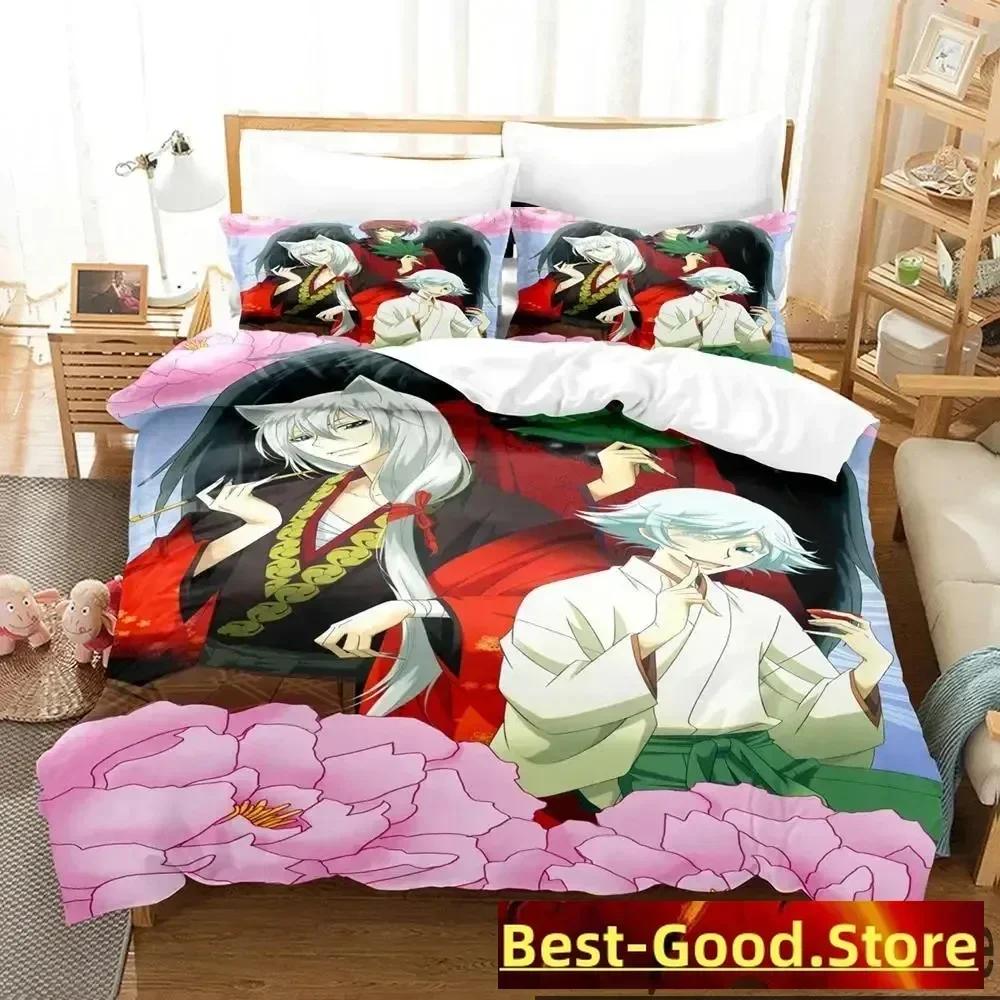 3D Print Kamisama Kiss Tomoe Anime Bedding Set Duvet Cover Sheet Printed Pillowcase Bed Full Queen King Size Comforter Bedroom