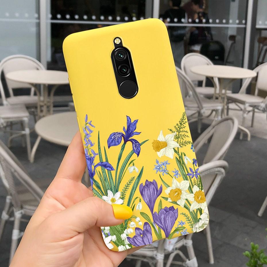 For Xiaomi Redmi 8 Case Redmi 8A Pro Fashion Pattern Jelly Silicone Phone Cases For Redmi8 8 A Pro Soft TPU Back Cover