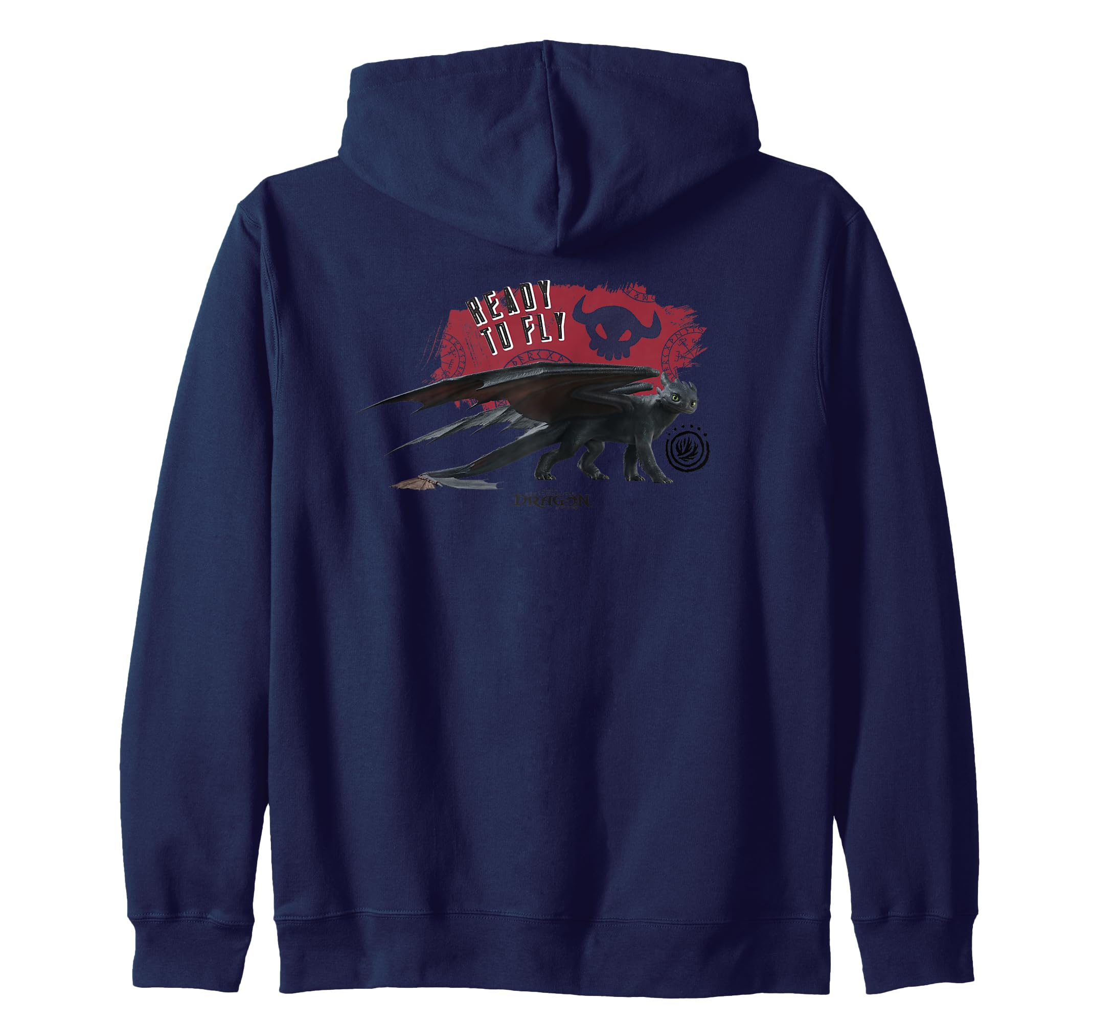 

DreamWorks How to Train Your Dragon Toothless Ready to Fly Zip Hoodie