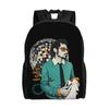 Kiss All the Time Backpack 2026 Music Aesthetic Backpacks Student Travel Big School Bags Colorful Rucksack