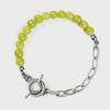 BT Gemstone Bracelet 10 (2 Types / 6mm Chalucent Jade Light Green)
