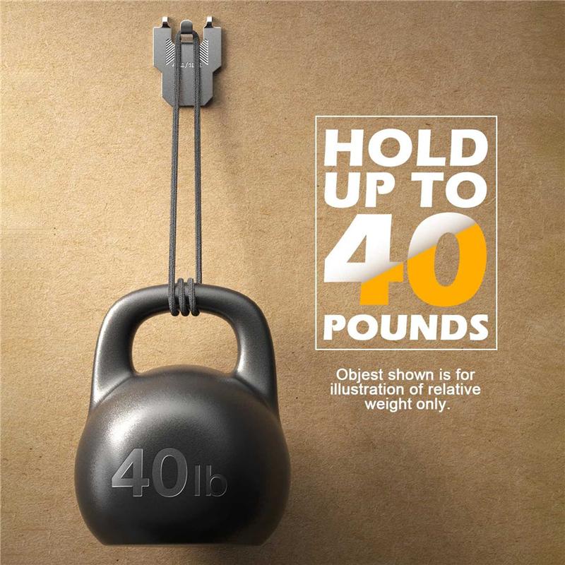 M-Modern-Picture Hanging Hooks Claw 40Pcs For Drywall- Heavy Duty No Damage Wall Picture Frame Hangers Kit