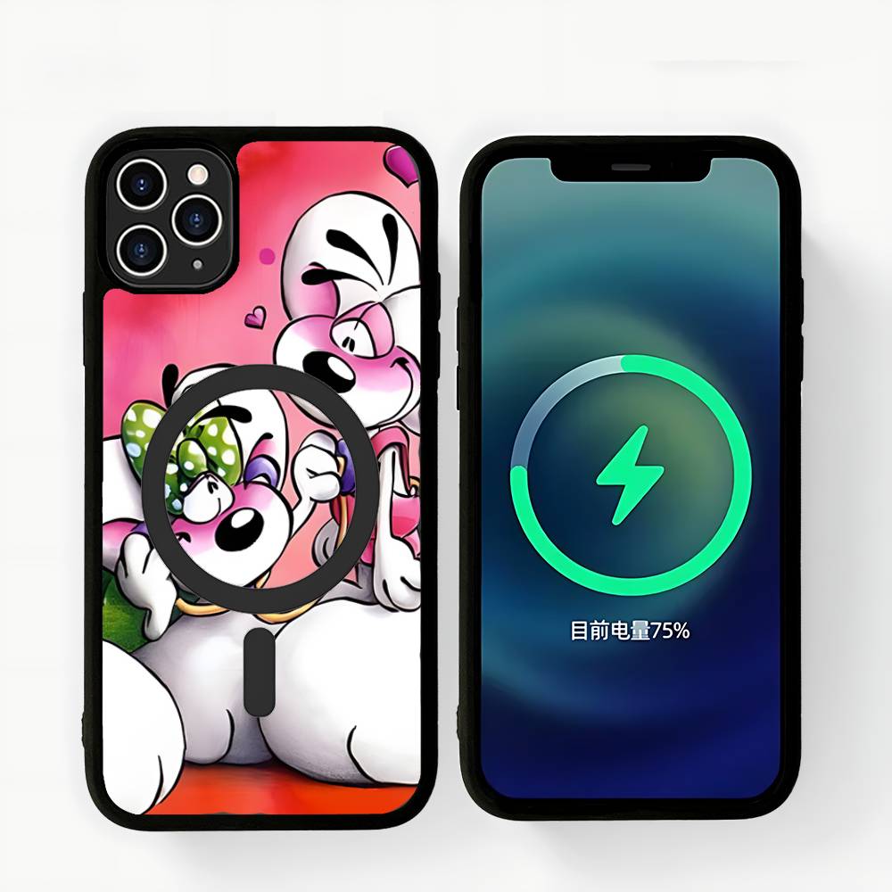 Cartoon D-Diddl Phone Case For IPhone 16 15 14 13 12 11 17 Pro Max Plus Magnetic Wireless Cover