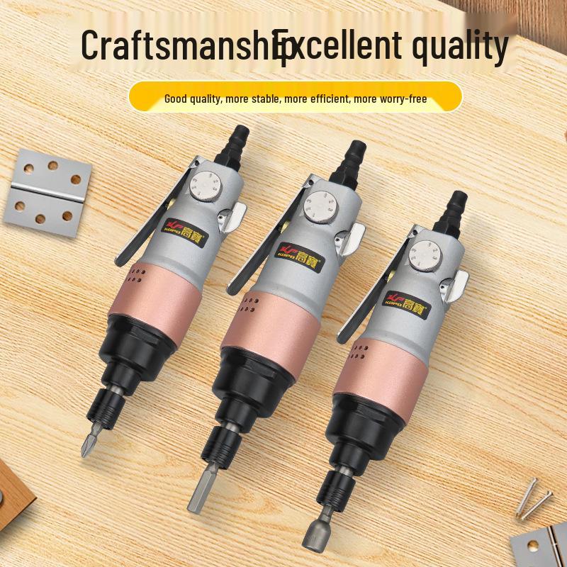 Gaobao 12H Industrial Grade Pneumatic Straight Shank Air Screwdriver Tool