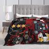 FNAF At Freddys Blanket Velvet All Season   Multifunction Lightweight Thin Throw Blankets for Sofa Couch Quilt