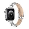 Kovový kožený řemínek pro Apple Watch řemínek 45 mm 44 mm 42 mm 41 mm 40 mm 49 mm 38 mm pro Iwatch Ultra2 9 8 7 6 5 4 SE Vyměnit náramek