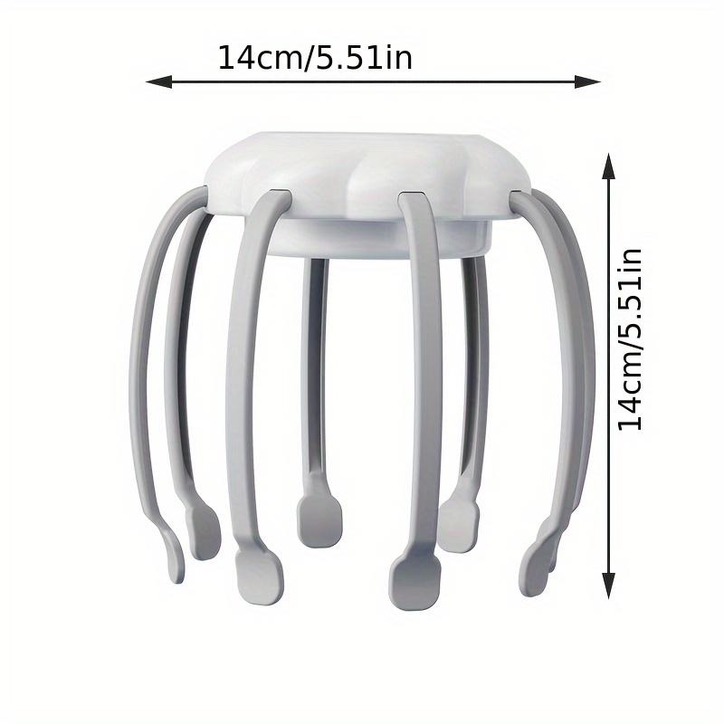 1PC 3 Modes Radio Electric Head Massager, Octopus Head Massager - Portable 360 Degree Head Massager