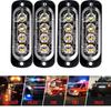 Wireless Grille Police Lights for Car Led Strobe Lights Automotive Flashing Warning Beacon 12V -24V Emergency Lamp for Vehicles