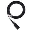 1.5M 6-Pin Removable Separation Handheld Mic Extension Cable Cord for Yaesu Radio Walkie Talkie