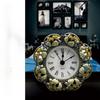 European Creative Table Clock Simple Retro E Commerce Home Decoration Small Seat Clock