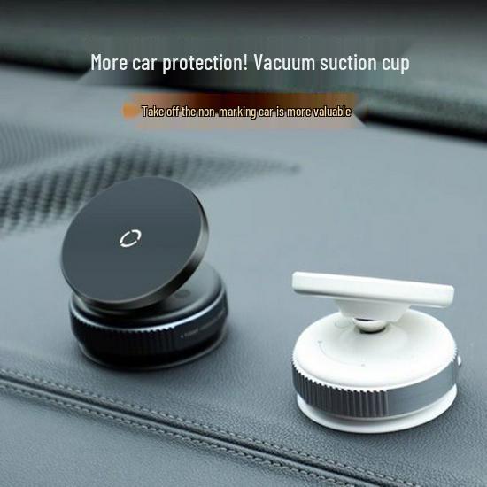 

360° Rotatable Black Car Dashboard Phone Holder with Vacuum Suction Technology 09 Black