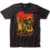 David Bowie 1972 World Tour Mens T Shirt Music Classic Rock Band Tee New Black