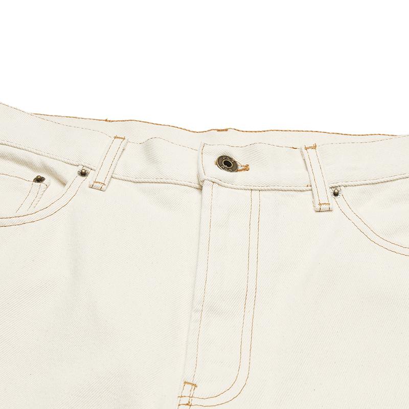 Men's Pants FILA Casual Pants Unisex Ivory Moderate Straight Fit Pants
