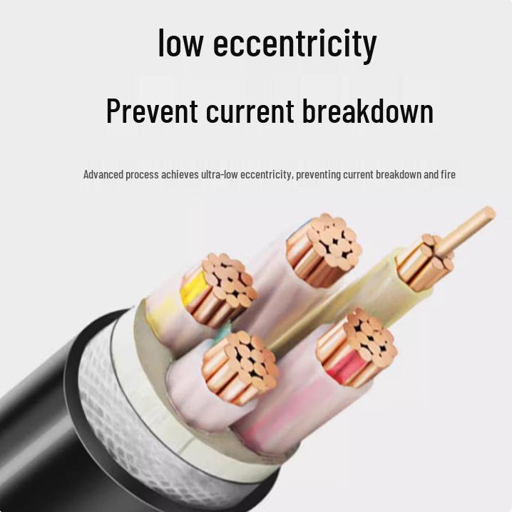 Pure Copper Single-Core YJV Power Cable - PVC Insulated, Fully Inspected, Customizable.