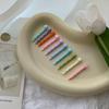 HyunA Style Candy Color Hair Clips – Colorful, Handmade DIY Plastic Accessories
