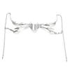 Male Mechanical Lip Ring Accessory, Sports Student Nose Ring Accessory, Muscular Man Adjustable Metal Punk Mask