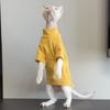 Autumn Winter Cat Hoodie for Cats Solid Pet Kitten Clothes Sphynx Maine Coon Ragdoll Pullovers ropa para gatos mascotas Shirts
