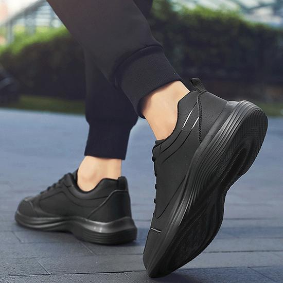 Men's Shoes, Casual Running Shoes, Spring and Autumn Low Top Leather Shoes, Plus Size Sports Shoes, Hiking and Walking Shoes, Travel and Jogging Shoes