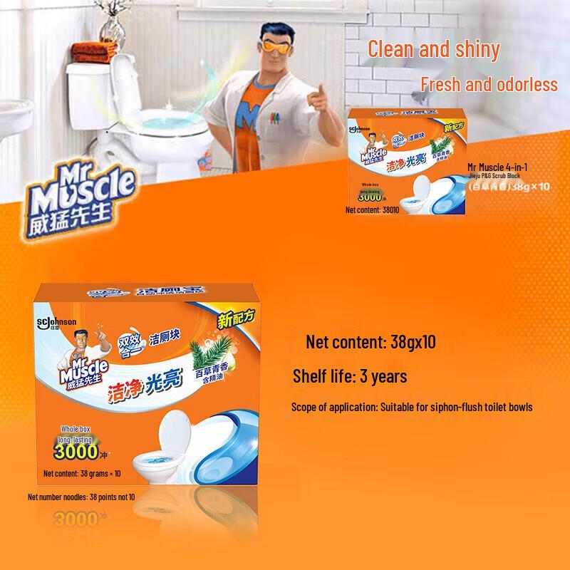 Mr Muscle Toilet Cleaner Blocks