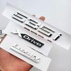 3D Chrome Car Trunk Letters 528i 535i 540i Logo Luxury Line Badge Xdrive Emblem Sticker For BMW E60 E34 F10 G30 E39 Accessories Az2