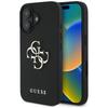 Etui Guess Grained Big 4G Logo Small     Classic Logo Do Iphone 16 Czarny