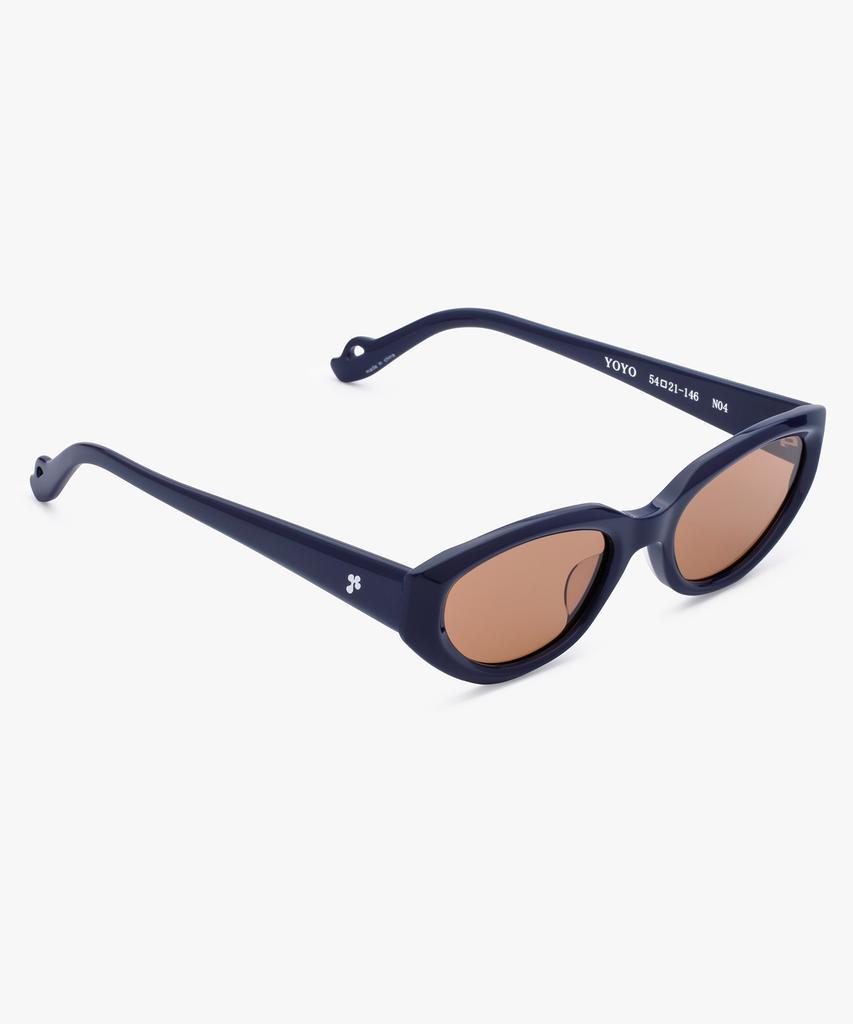 Likkeullou Rc Acetate Yoyo Sunglasses Navy