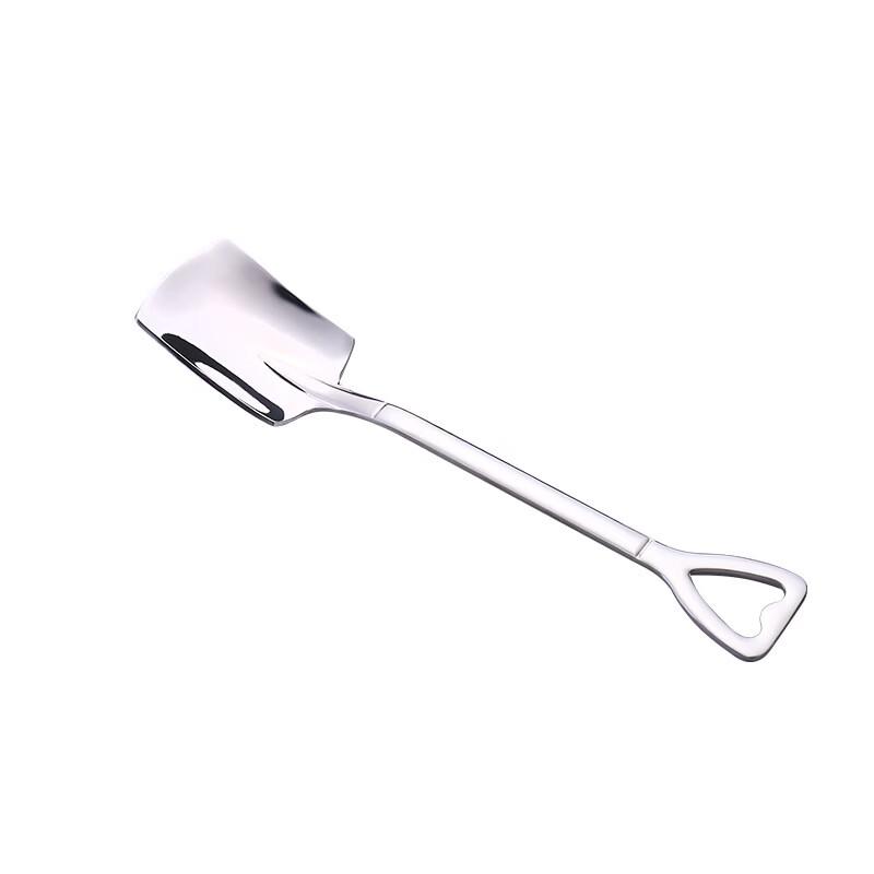 Heart-Shaped Handle 304 Stainless Steel Dessert Spoon Set