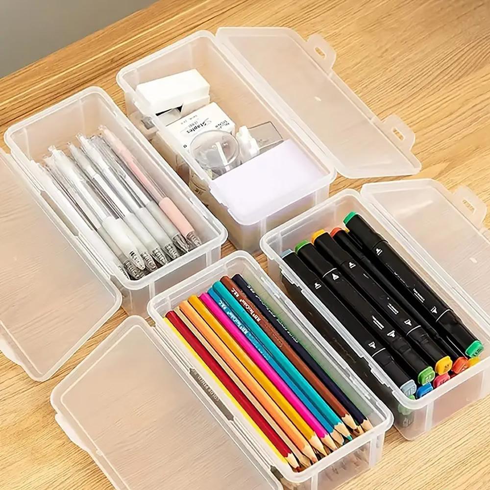 Pencil Cases Useful School Supplies Kawaii Stationery Organizer Bag Astethic Holster DIY Office Pen Box Kits Sacs Pen Box