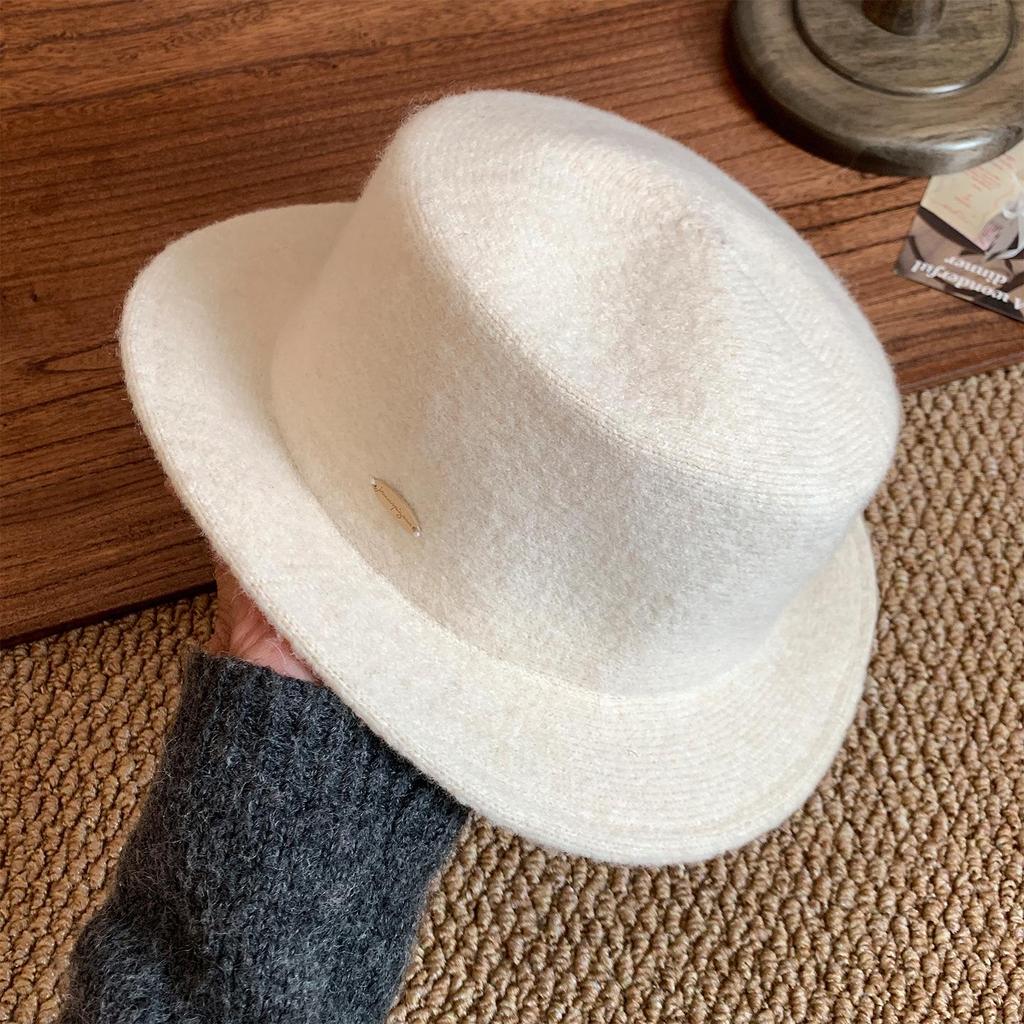 Korean-Style Rolled Brim Beret for Women - Elegant, Versatile Spring & Autumn Fashion Hat