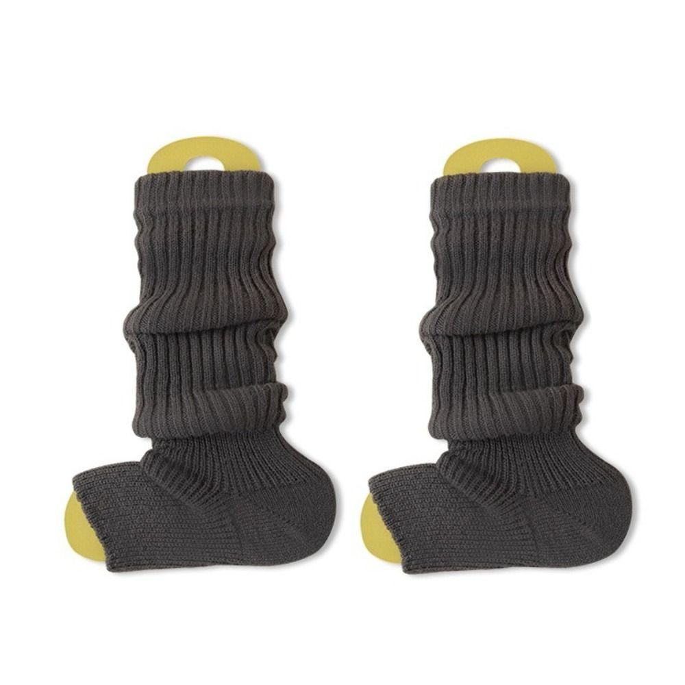 Cute Sweet Lolitas Knitted Socks Knitting Warm Foot Cover New Leg Warmers  Autumn Winter