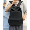 Schoolbag Mori large-capacity solid color backpack female Korean version versatile schoolbag male junior high school backpack female college backpack