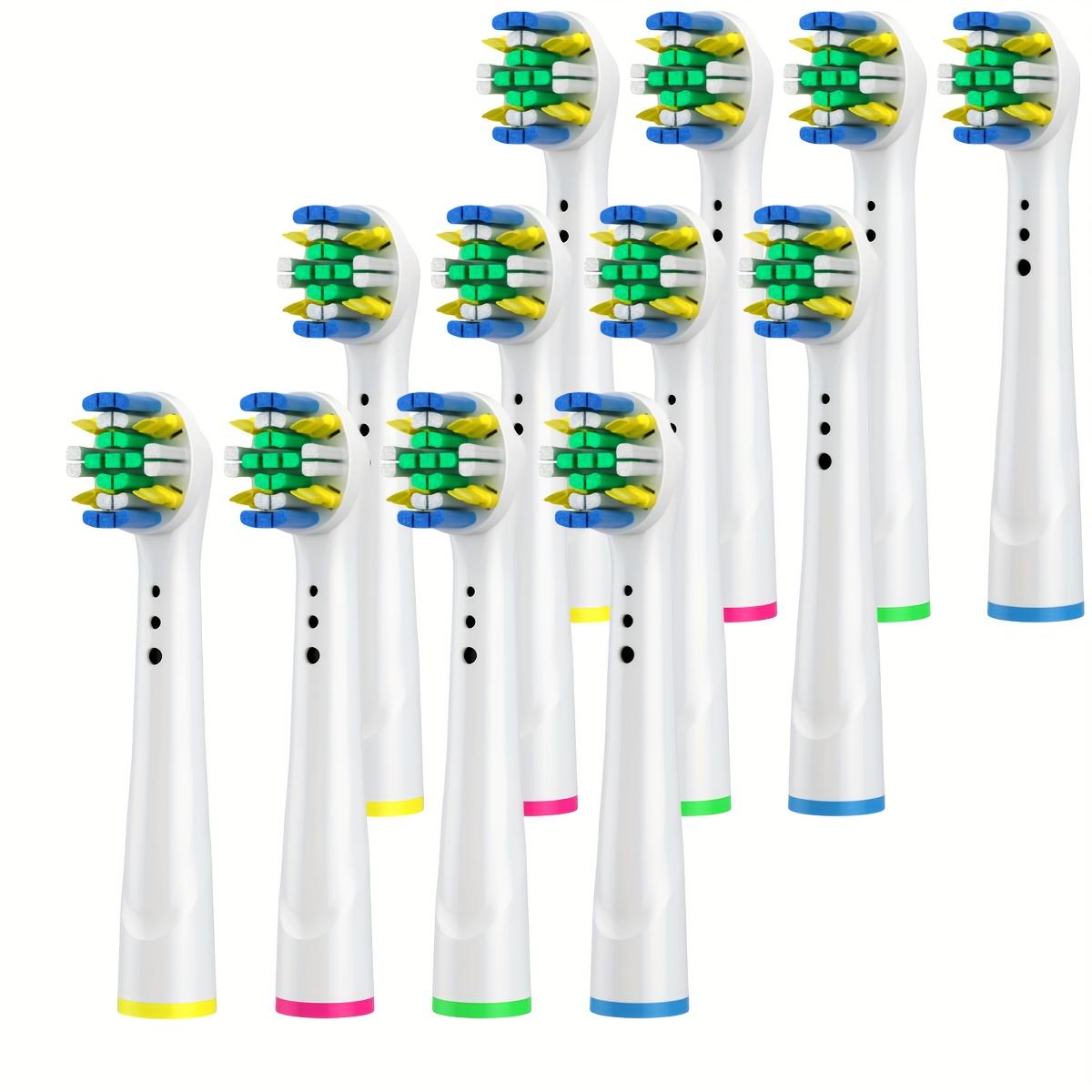 4/12/16 Pièces Têtes de Brosse à Dents de Remplacement Compatibles avec les Têtes de Brosse à Dents Électriques Oral-B Braun Professional