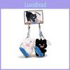 Fish Cat Plush Keychain With Cute Anime Style For Bags And Keys