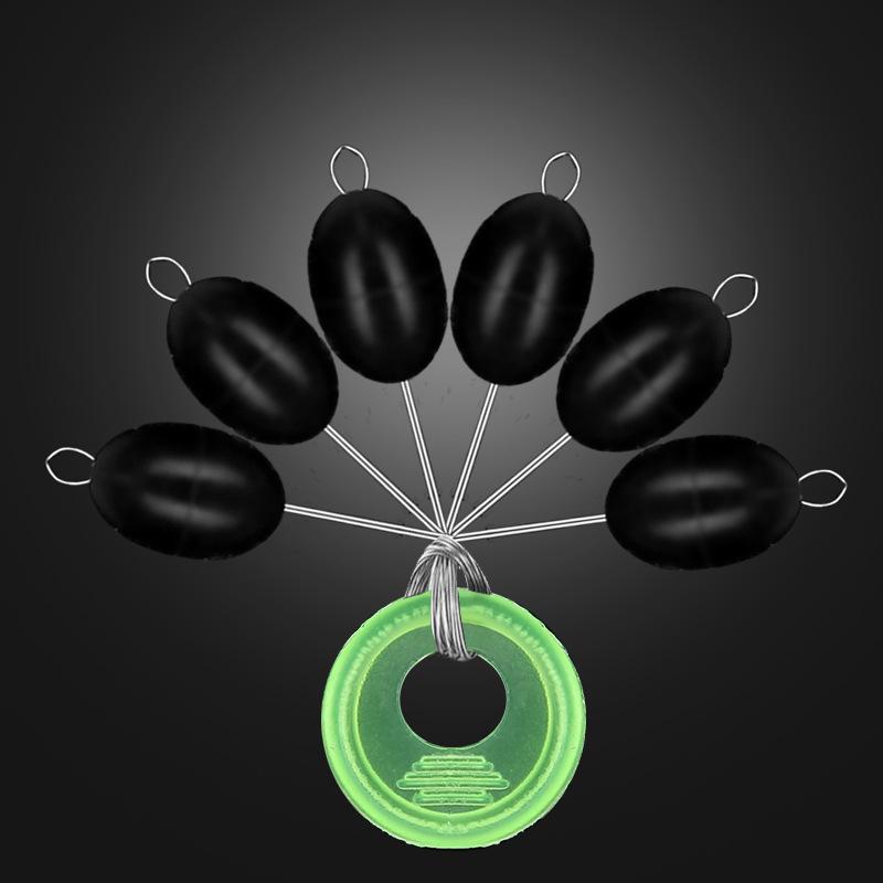 Extra Large Sea Fishing Tackle Set with Giant Bean Hook and Beef Tendon Olive for Boat Fishing.