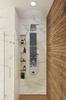 Chrome Shower Panel, Massage Function, Rain Shower Mixer