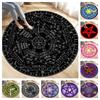Fashion Magic Cartoon Puerto Round Rug Children's Room Magic Play Non-slip Washable Carpet for Children's Birthday Gift Carpet