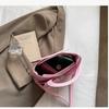 Retro Bow Knot Shoulder Bag Chic High Quality Faux Leather Handbag for Women