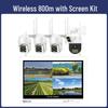 Wireless HD All-in-One Camera System for Home & Outdoor - No Wiring Needed