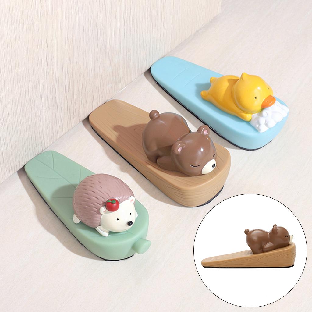 Cartoon Door Stopper Safety Edge Bumpers Heavy Duty PVC for Baby Family Door