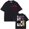 Gorillaz Band Gesichtskunst Grafische T-Shirts Herren Damen Kleidung Retro Street Hohe Qualität T-Shirts Mode Komfort Übergroßes T-Shirt