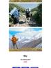 Ultralight Adjustable Hiking Poles with Curved Handle, Aluminum Alloy 6061, Three-Section Off-Road Walking Stick N101
