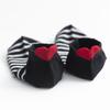 Chic Cute 3D Red Love Heart Heel Striped Short Ankle Socks Funny Girls' Happy Fresh Fashion Summer Literary Sokken Dropship