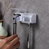 1PC-Men Shaver Razor Brush Blade Holder Storage Bathroom Wall Sucker Suction Cup Hook Stand Hanger Rack Shelf Dust