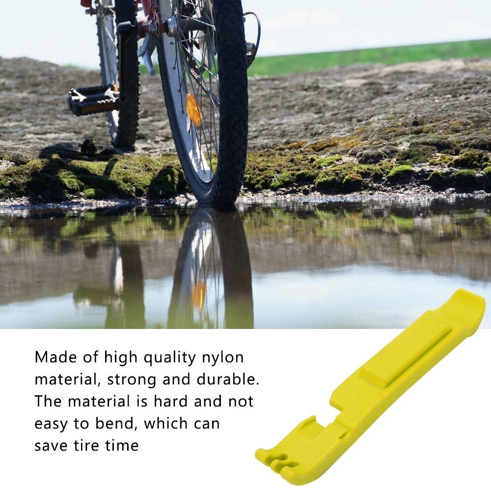 2PCS Nylon Bike Tire Lever Tool 12.5cm Length Tire Removal Tool Bicycle Tire Levers Tire Changes