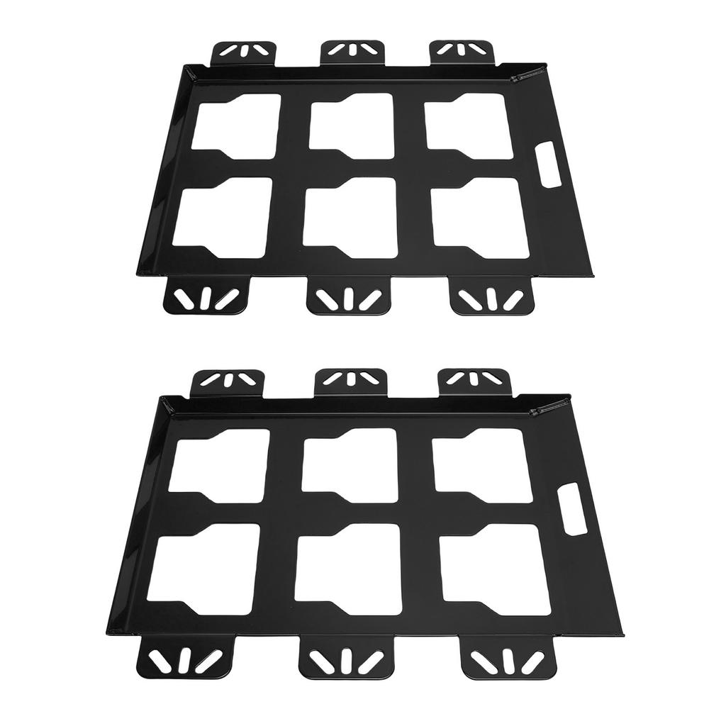 Toolbox Mounting Plate 100 Lbs Loading Capacity Storage Toolbox Metal Mounting Base Replacement for Packout Toolbox