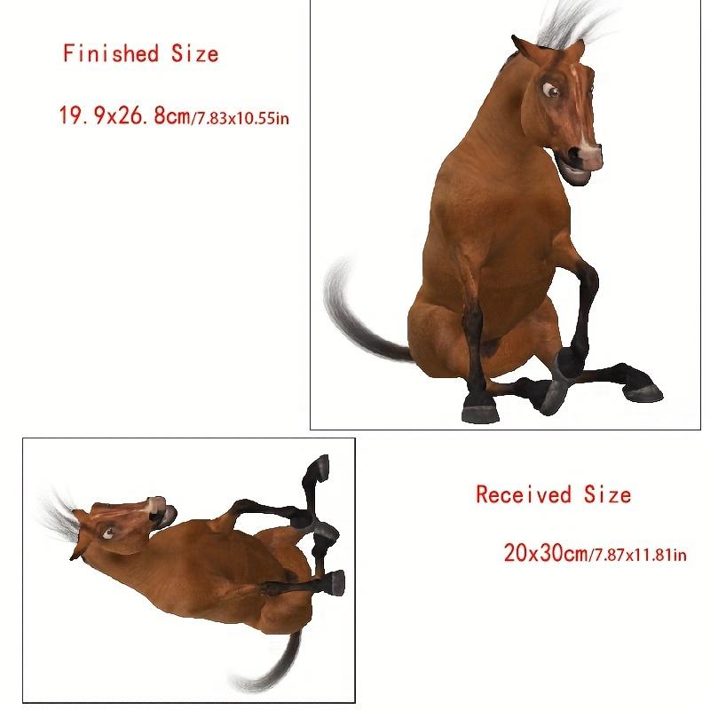 

Самоклеящиеся настенные наклейки с забавной лошадью, съемные настенные наклейки с мультяшными животными для детской комнаты, декор для ванной комнаты, крышки унитаза Funny Horse разноцветный