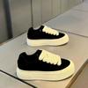 Autumn new thick-soled fur board shoes casual sports comfortable height-increasing shoes