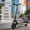 Monopattino Elettrico Pieghevole KuKirin M4 Max 800W 48V 18.2Ah Ruote da 10 Pollici E-scooter Pieghevole 25km/h
