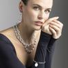 Bracelet - LUXENTER - Mi Sol - Argent sterling 925 - Plaqué finition en rhodium - 19 cm